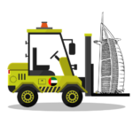 DUBAI FORKLIFT SERVICE IN DUBAI LOGO